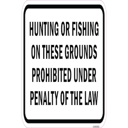 Signmission Safety Sign, 12 in Height, Aluminum, 25133 A-1218-25133